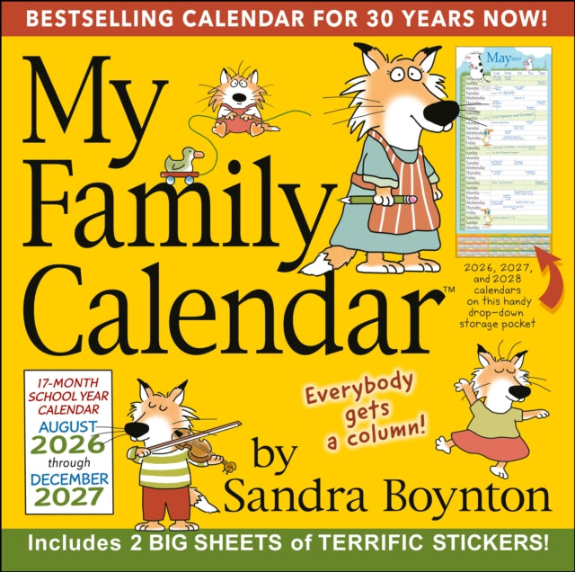 Sandra Boyntons 17month 20262027 My Fami By Boynton, Sandra