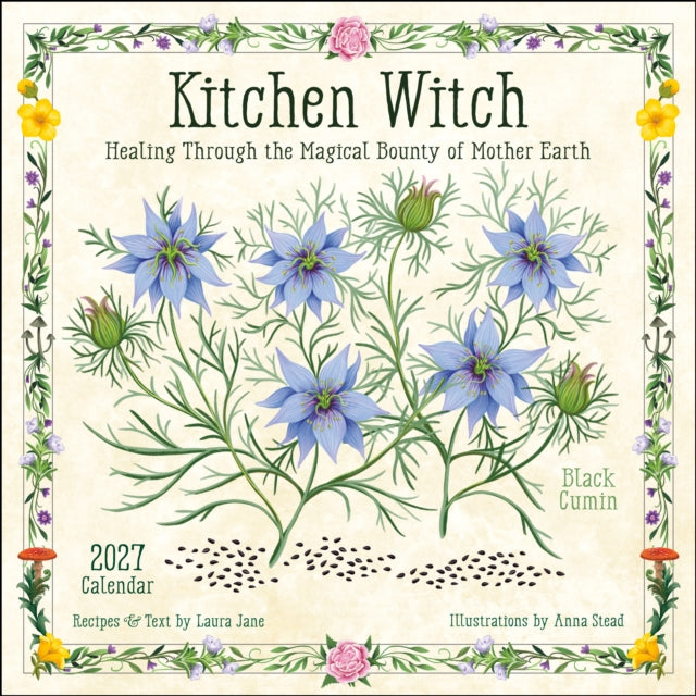 Kitchen Witch 2027 Wall Calendar By Jane, Laura