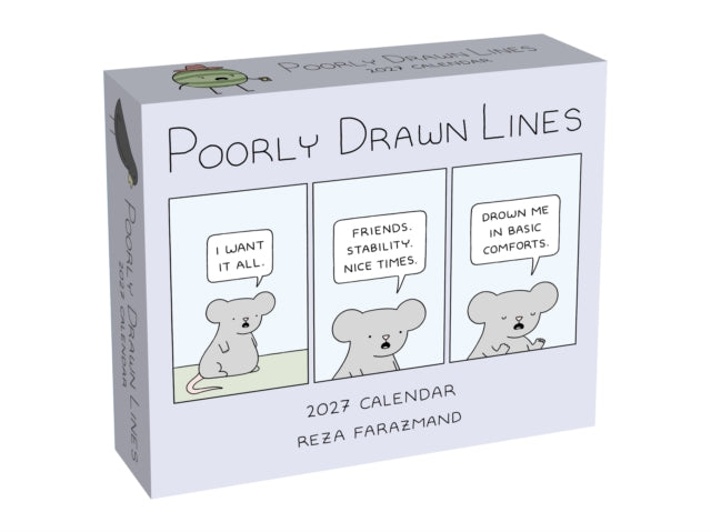 Poorly Drawn Lines 2027 Daytoday Calenda By Farazmand, Reza