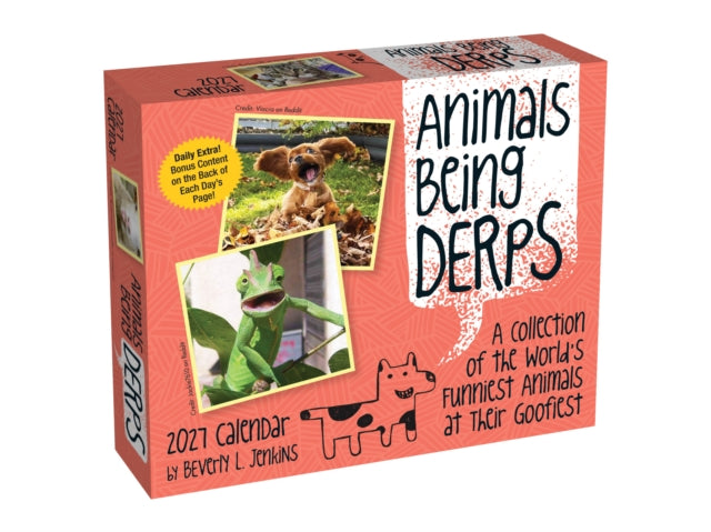 Animals Being Derps 2027 Daytoday Calend By Jenkins, Beverly L.