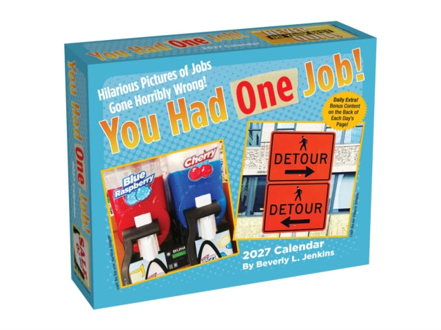 You Had One Job 2027 Daytoday Calendar By Jenkins, Beverly L.