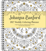 Johanna Basford 2027 Weekly Coloring Cal By Basford, Johanna