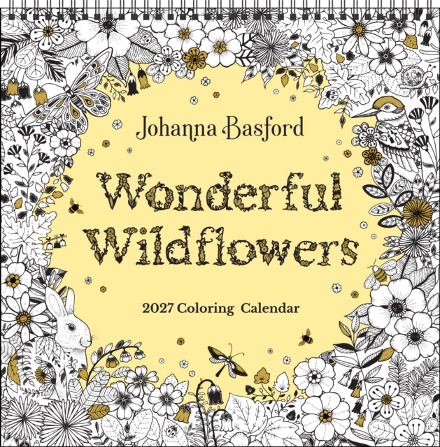 Johanna Basford 2027 Coloring Wall Calen By Basford, Johanna