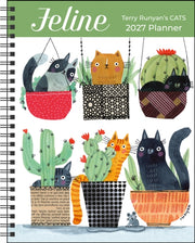 Feline 2027 Monthlyweekly Planner Calend By Runyan, Terry