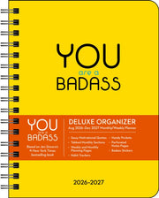 You Are A Badass Deluxe Organizer 17mont By Sincero, Jen