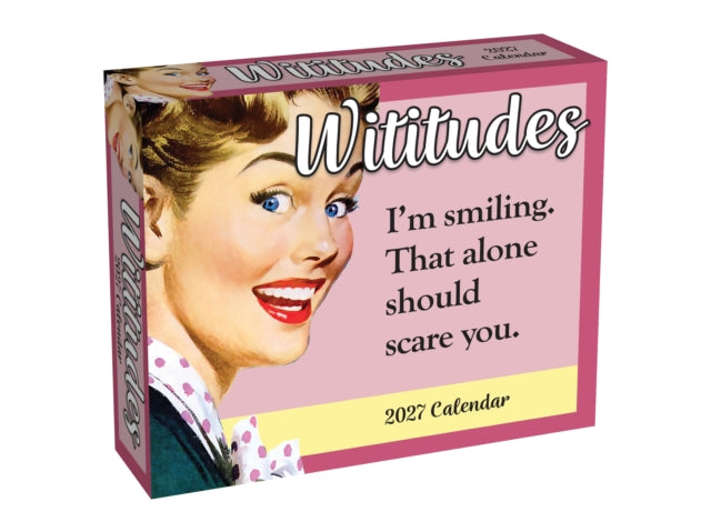 Wititudes 2027 Daytoday Calendar By Wititudes