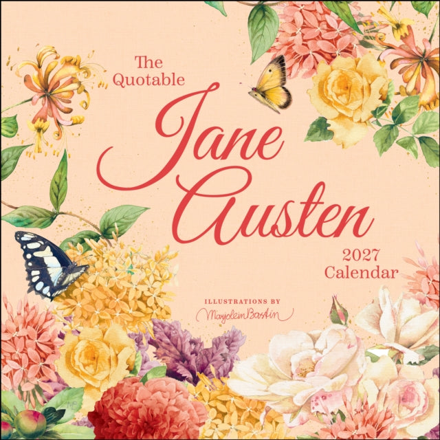 Quotable Jane Austen 2027 Wall Calendar By Austen, Jane