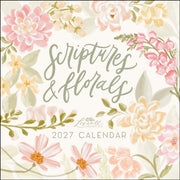 Scriptures & Florals 2027 Wall Calendar By Loveall, Allison