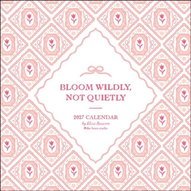 Beau Studio 2027 Wall Calendar By Baucom, Eliza