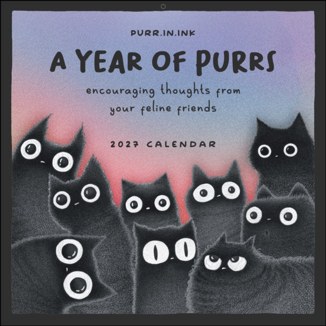 Year Of Purrs 2027 Wall Calendar By Coelho, Luis