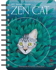 Zen Cat 2027 Weekly Planner Calendar By Kirsten-honshin, Nic