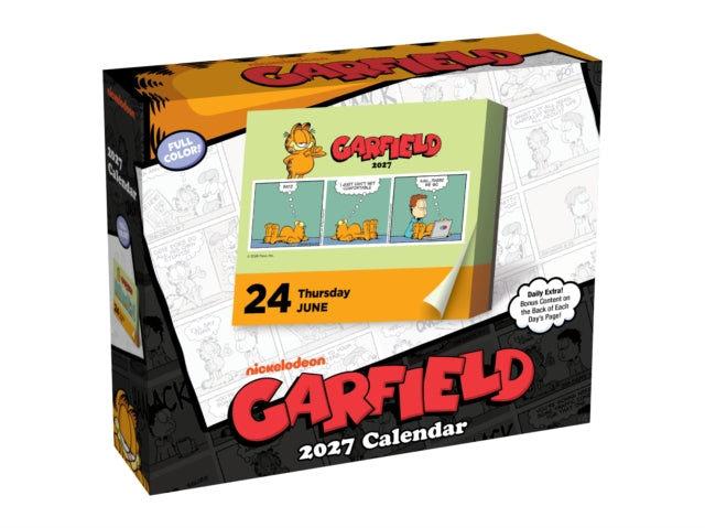 Garfield 2027 Daytoday Calendar By Davis, Jim