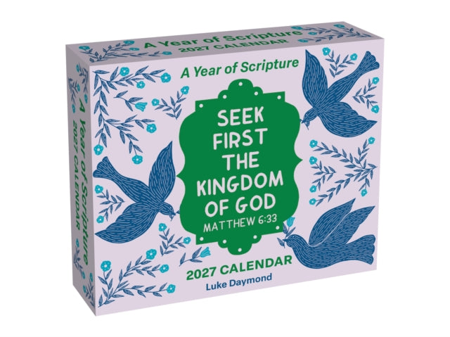 Year Of Scripture 2027 Daytoday Calendar By Daymond, Luke