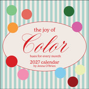 Joy Of Color 2027 Wall Calendar By O'brien, Jenna