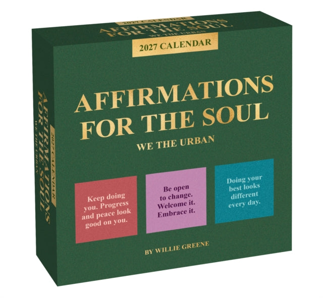 We The Urban 2027 Daytoday Calendar By Greene, Willie