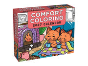 Comfort Coloring 2027 Daytoday Calendar By Andrews Mcmeel Publi