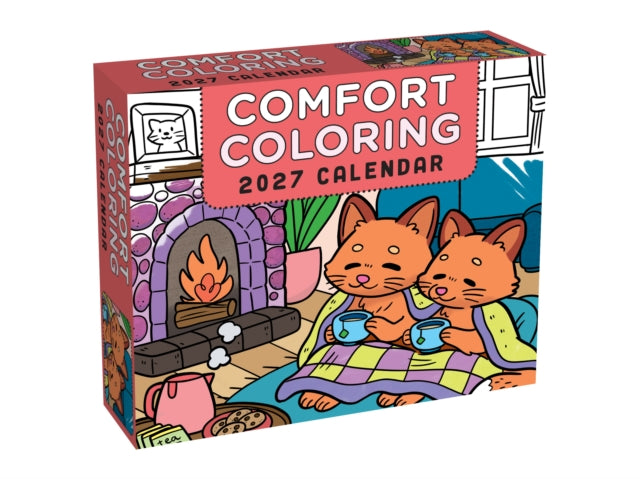 Comfort Coloring 2027 Daytoday Calendar By Andrews Mcmeel Publi