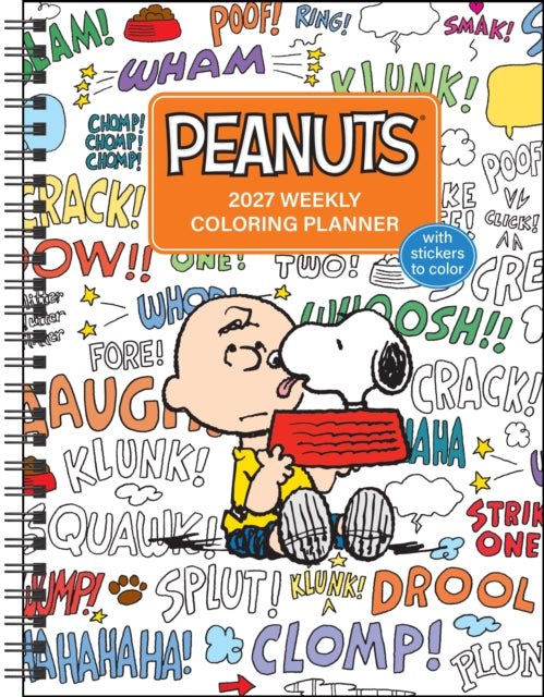Peanuts 2027 Monthlyweekly Coloring Cale By Peanuts Worldwide Ll