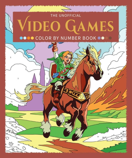 Unofficial Video Games Color By Number B
