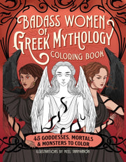 Badass Women Of Greek Mythology Coloring By Tamphanon, Meel