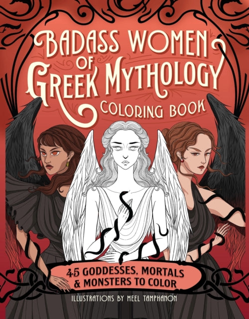 Badass Women Of Greek Mythology Coloring