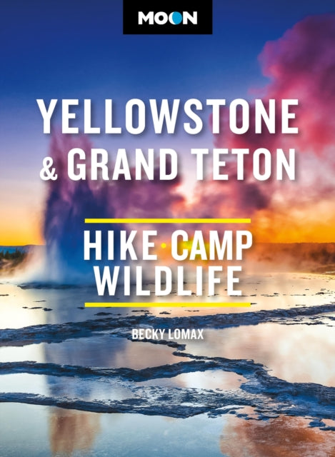 Moon Yellowstone Grand Teton