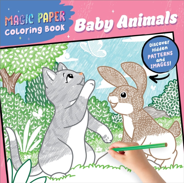 Magic Paper Coloring Book Baby Animals