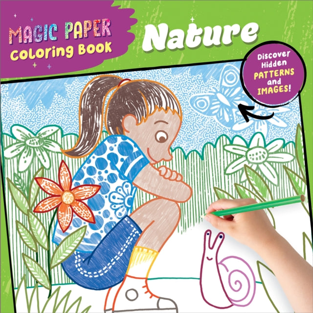 Magic Paper Coloring Book Nature