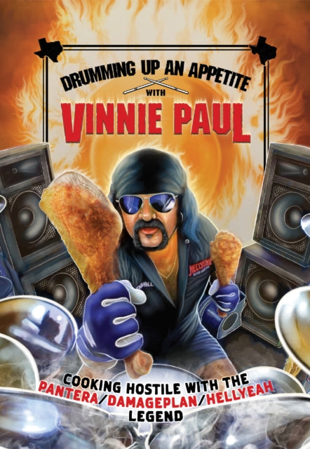 Vinnie Paul Drumming Up An Appetite By Abbott, Vinnie Paul