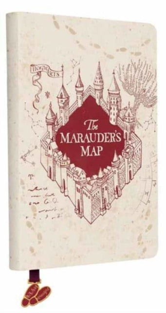 Hp Marauders Map Journal With Ribbon Cha By Editions, Insight
