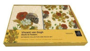 Van Gogh Skulls & Flowers Sewn Notebook