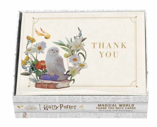 Harry Potter Magical Worl/thank You Card