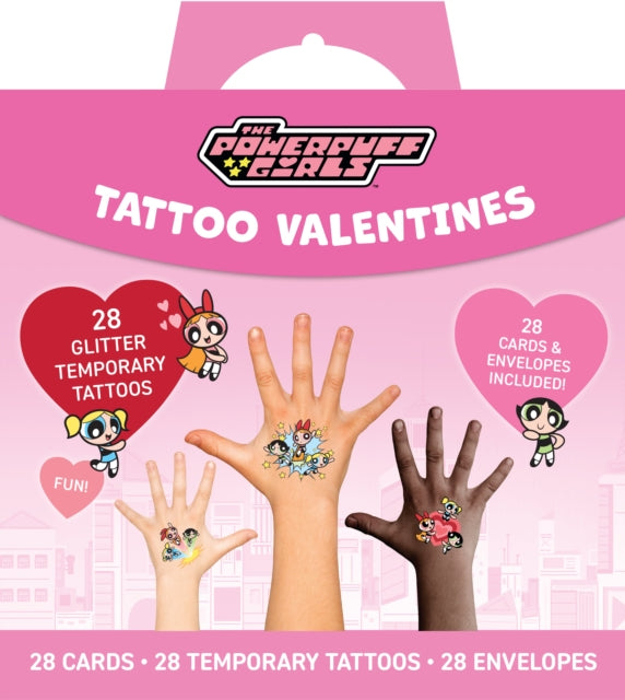 Powerpuff Girls Temporary Tattoo Valenti