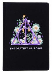 Hp Deathly Hallows Embroidered Journal