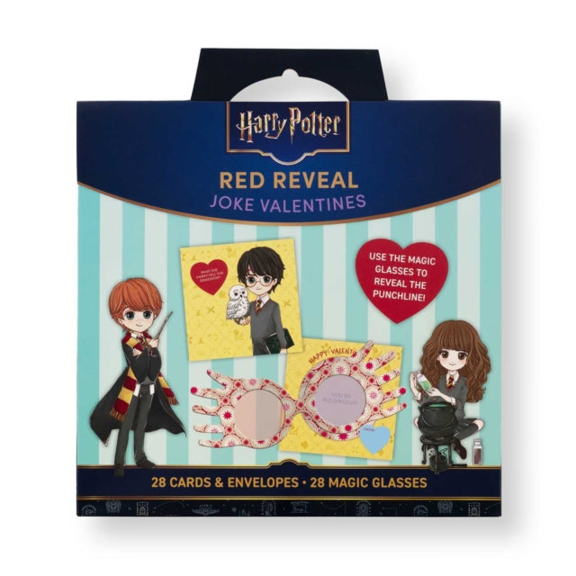 Harry Potter Red Reveal Joke Valentines By Insight Editions