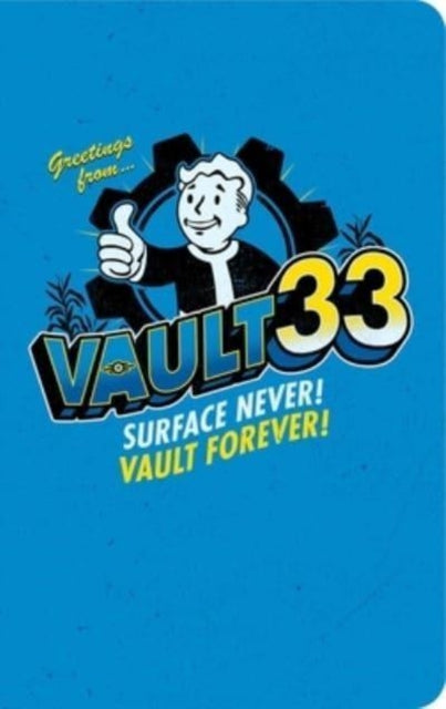 Official Hardcover Journal Of Vault 33