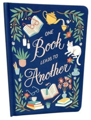 Book Lovers Embroidered Journal