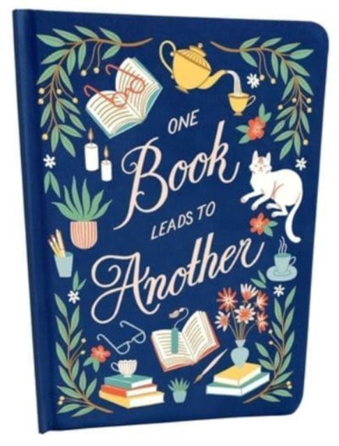 Book Lovers Embroidered Journal