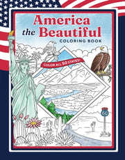 America The Beautiful Coloring Book