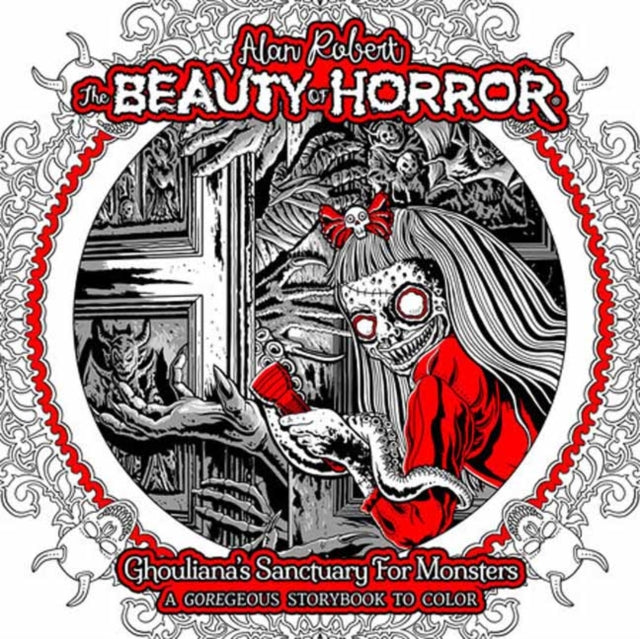 Beauty Of Horror Storybook To Color By Robert, Alan
