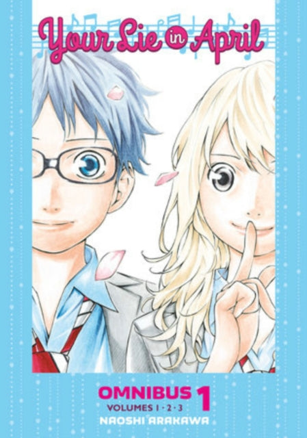 Your Lie In April Omnibus 1 Vol 1-3