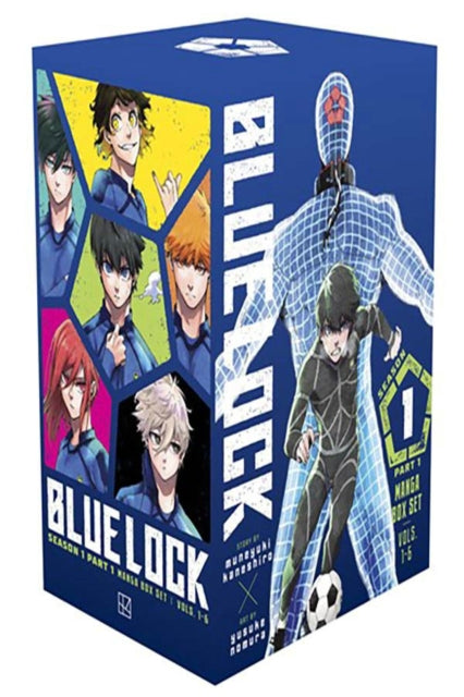 Blue Lock Season 1 Part 1 Manga Box Set By Kaneshiro, Muneyuki
