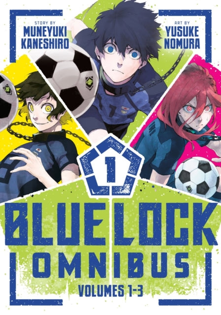 Blue Lock Omnibus 1 Vol 1-3 By Kaneshiro, Muneyuki