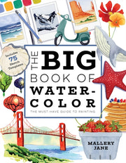 Big Book Of Watercolor By Jane, Mallery