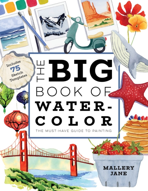 Big Book Of Watercolor By Jane, Mallery