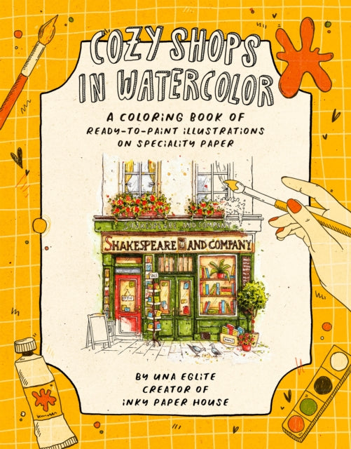 Cozy Shops In Watercolor