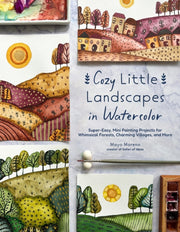 Cozy Little Landscapes In Watercolor By Moreno, Mayo
