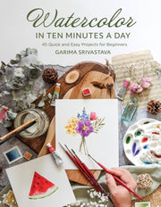 Watercolor In 10 Minutes A Day By Srivastava, Garima