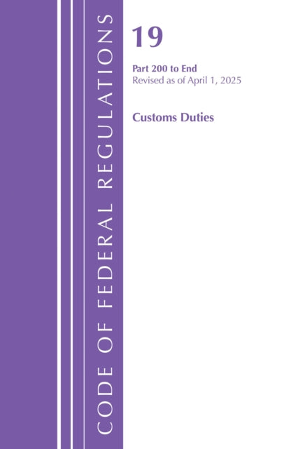 Code Of Federal Regulations Title 19 Cus