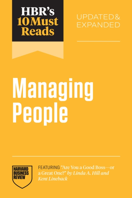 Hbrs 10 Must Reads On Managing People By Harvard Business Rev